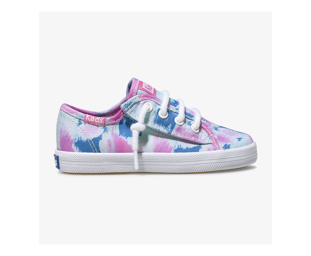 Zapatillas Keds Niños Blancas/Rosas - Kickstart Jr. - 435-KNZAVI